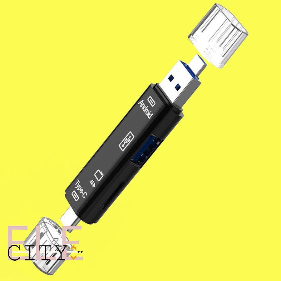 Đầu Đọc Thẻ 20ele 3 Trong 1 Usb 3.0 Type-C