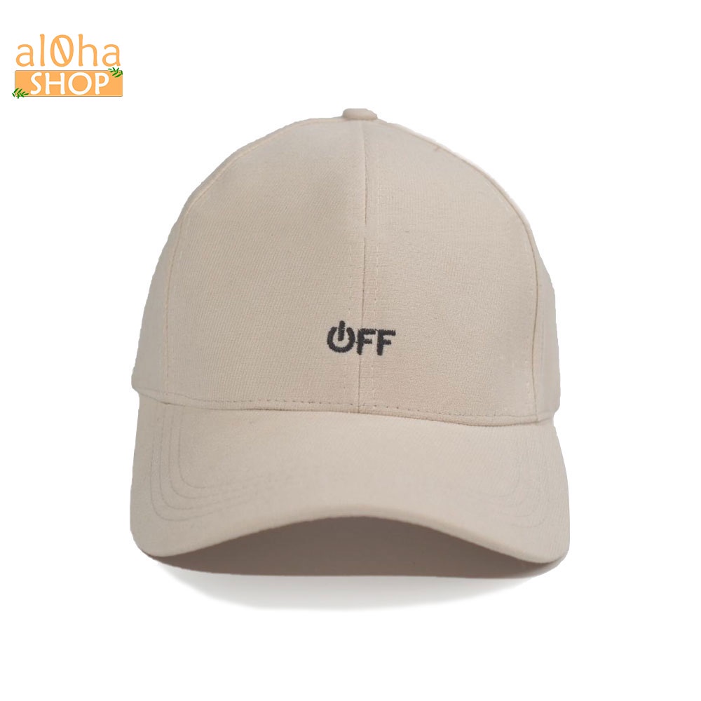 Mũ lưỡi trai - nón Ulzzang thêu chữ OFF unisex nam nữ chống nắng phong cách thời trang, cá tính