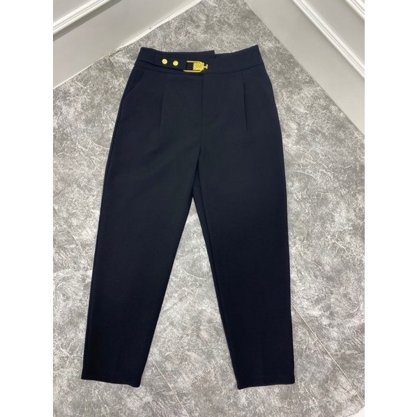 Quần baggy vải cạp xích dáng xinh