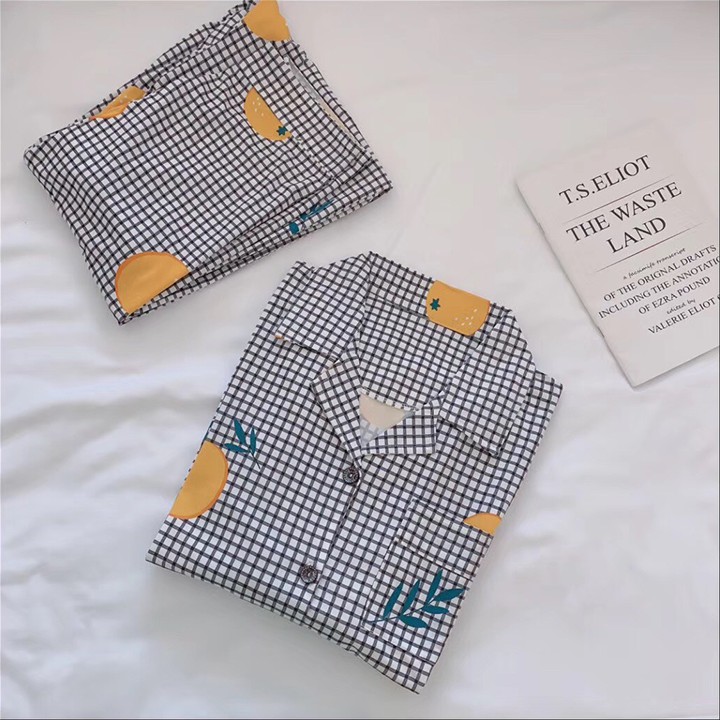 Đồ Bộ Pijama Dài Tay Lụa, Đồ Ngủ Mặc Nhà Pizama Nữ - Sợi Tơ Sữa Cao Cấp Mềm, Mịn - Siêu Dễ Thương