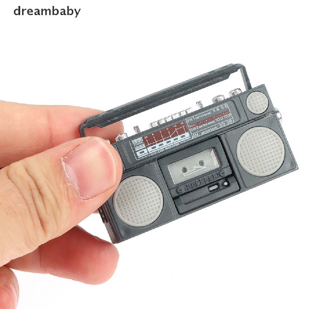 Radio Ghi Âm Mini Tỉ Lệ 1: 12 Trang Trí Nhà Búp Bê