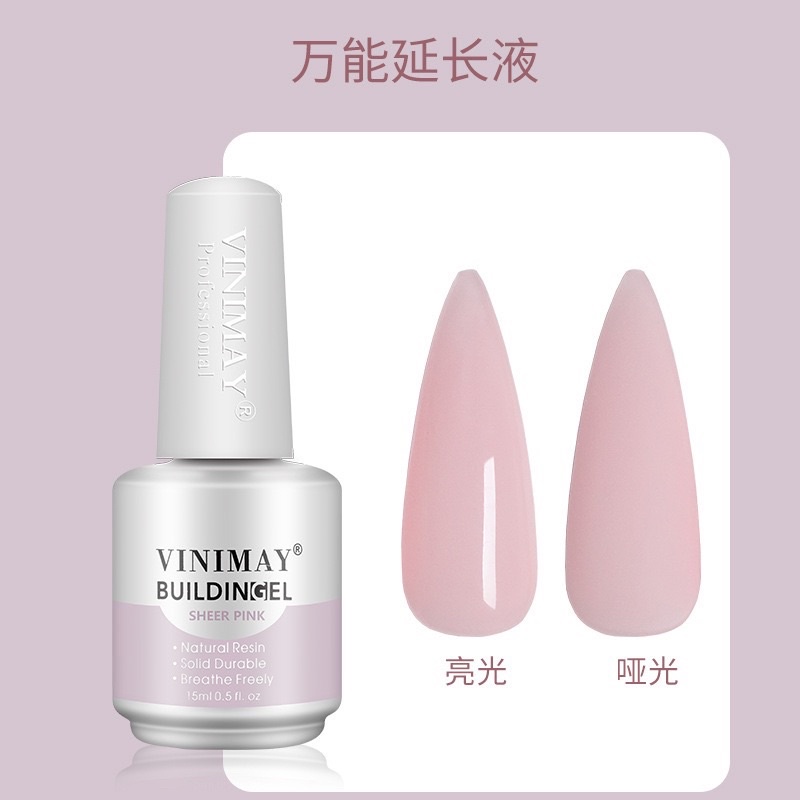Sơn gel đắp và siêu cứng móng dán móng vinimay mới
