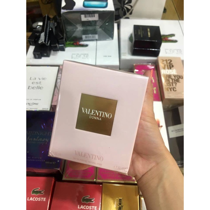 Nước hoa nữ Valentino Donna 100ml nước hoa nữ thơm lâu mùi ngọt vanlen hồng