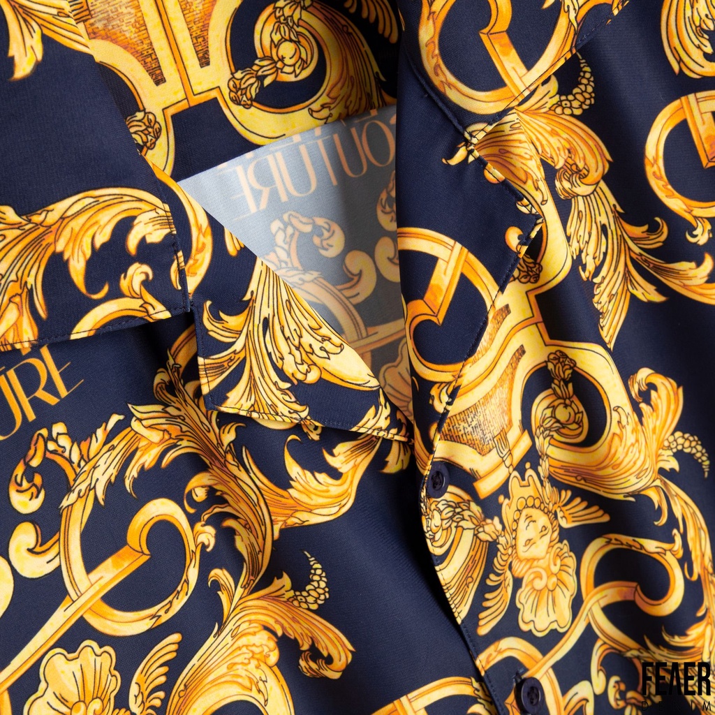 Áo sơ mi nam FEAER DENIM chất thoáng khi nhẹ nhàng thoải mái vải lụa BAROQUE | BigBuy360 - bigbuy360.vn