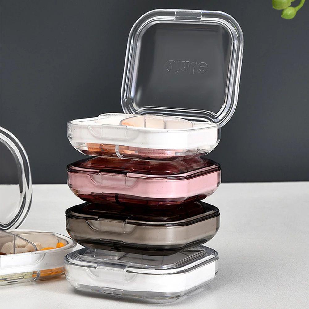 Hộp Đựng Thuốc Viên Bằng Nhựa Tiện Dụng Cho Nữ