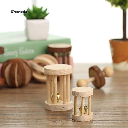 Đồ chơi gặm bằng gỗ mini dành cho thỏ / chuột hamster