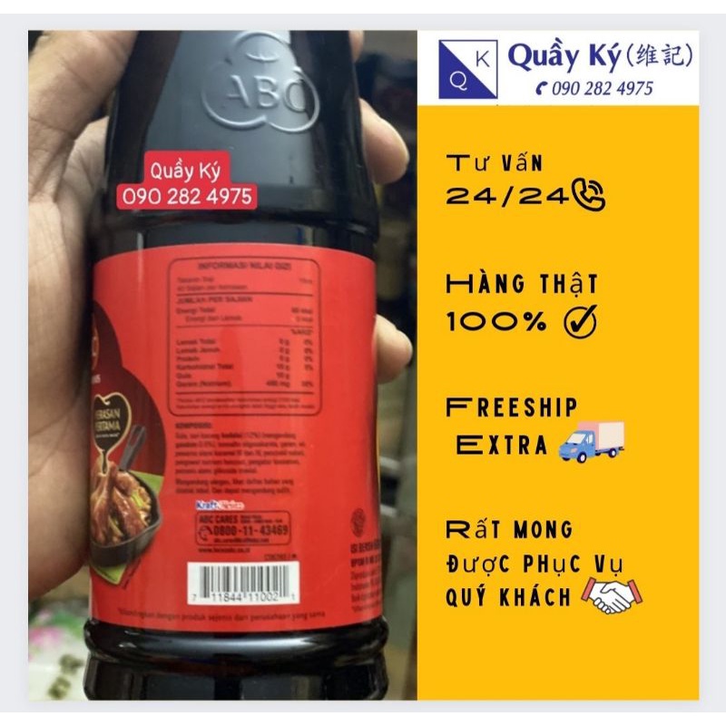 Nước Tương Ngọt ABC Kecap Manis 600ml