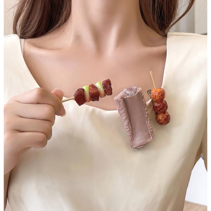 Set 12 Kẹp Tóc Hình Dáng Dễ Thương