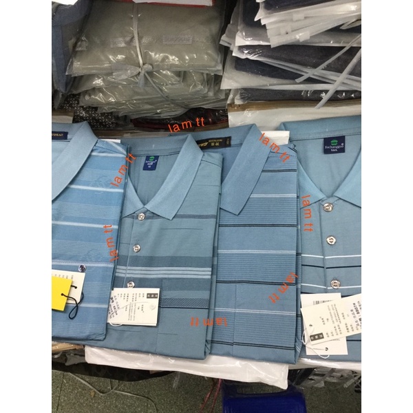 Áo thun polo Nam suông nhiều mẫu ngắn tay