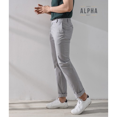 Quần Kaki nam Hàn Quốc công sở dáng ôm slimfit co giãn tốt