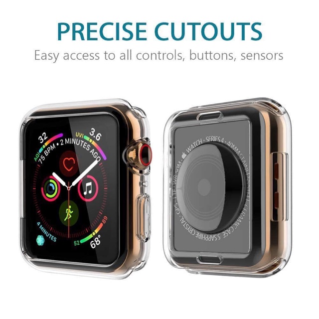 [GIÁ HUỶ DIỆT] Ốp Apple Watch Case bảo vệ trong suốt