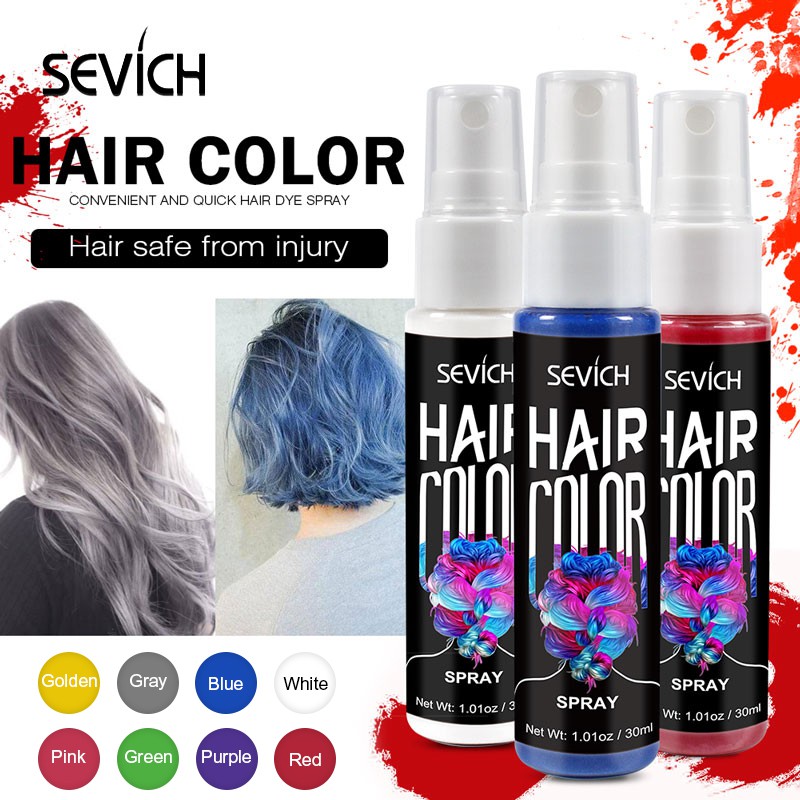 [HÀ NỘI] Sáp đổi màu SEVICH tạm thời 30ml thiết kế dạng xịt