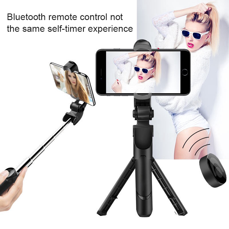 Gậy Selfie Xt09 Bluetooth Kèm Giá Đỡ 3 Chân Cho Iphone Android | BigBuy360 - bigbuy360.vn