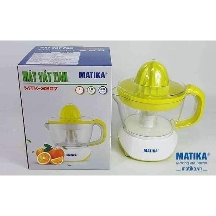 [Mã ELHA22 giảm 5% đơn 300K] Máy Vắt Cam Tự Động Đa Năng Matika MTK-3307