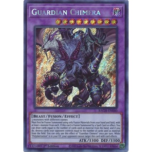Thẻ bài Yugioh - TCG - Guardian Chimera / BACH-EN040'