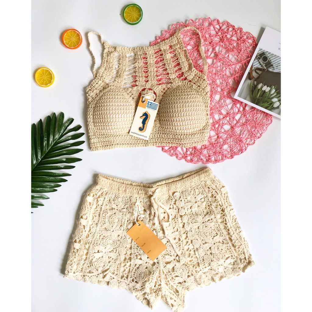 Bộ len móc đi biển | BigBuy360 - bigbuy360.vn