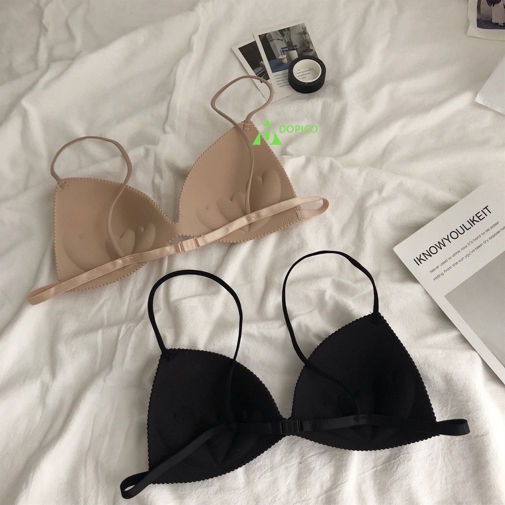 Áo ngực không gọng su nữ mút mỏng, áo bra 2 dây đẹp ôm vòng 1 DOPICO A818 | BigBuy360 - bigbuy360.vn