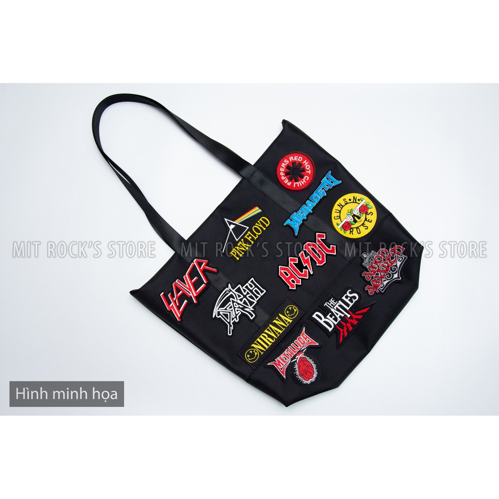 Patch Rammstein - Hình ủi lên Quần, áo, ba lô, túi, nón…Hàng Thái Lan, đường chỉ may dày, xịn và đẹp.