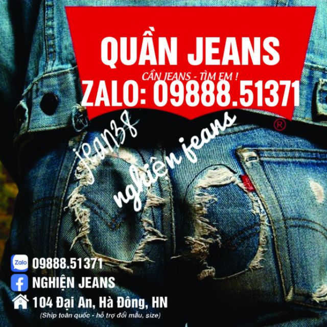 Quần jeans levi strauss