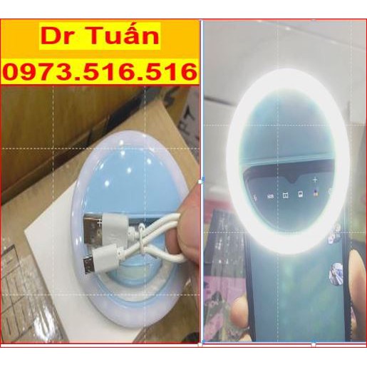 đèn led siêu sáng gắn điện thoại L1- dụng cụ nối mi- mr Tuấn