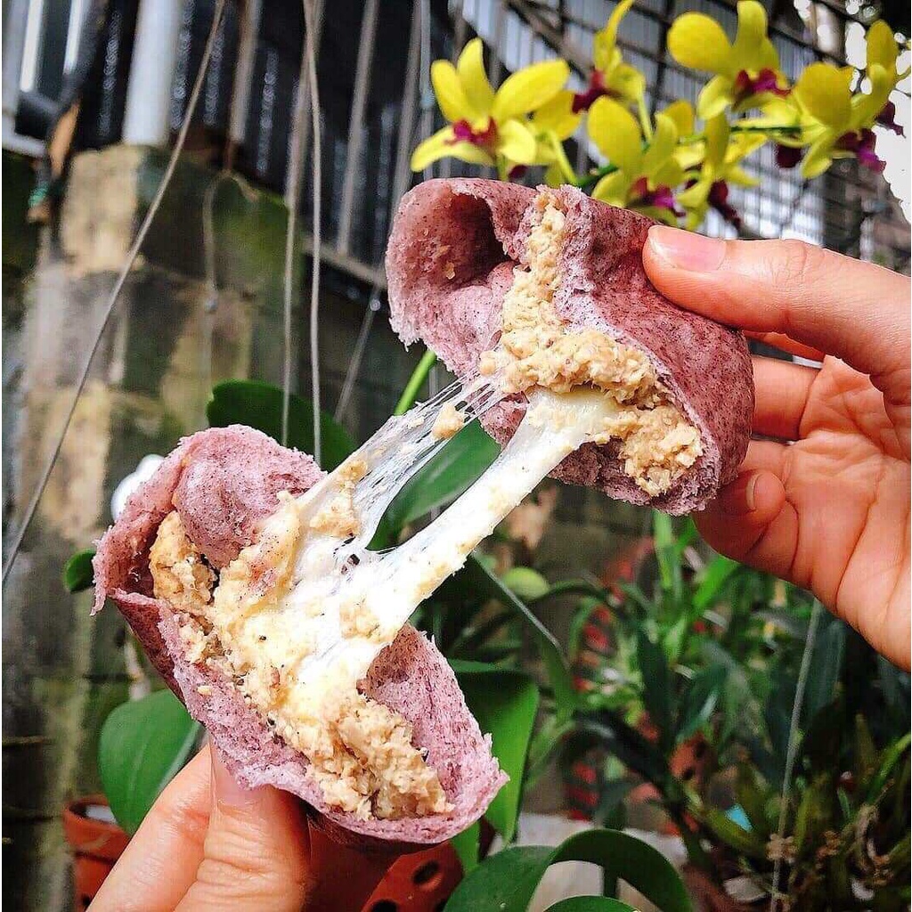 Bột bánh bao lứt nguyên cám trộn sẵn đã kèm men nở ăn kiêng, giảm cân, healthy