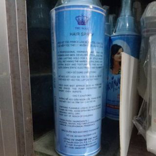 Keo xịt tóc Prince Sài Gòn