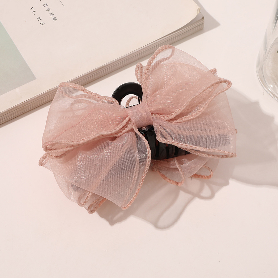 Kẹp Tóc Nữ Đính Nơ Thời Trang Hàn Quốc Xinh Xắn