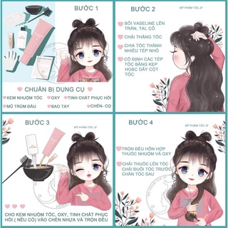 [ Q.8] THUỐC NHUỘM TÓC-NÂU GỖ-TẶNG OXY