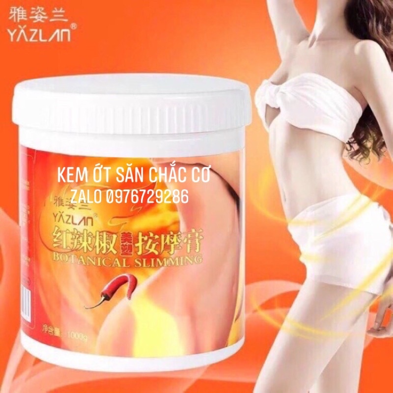 Kem ớt hiệu quả tuyệt vời săn chắc body