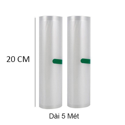 COMBO 3 CUỘN TÚI HÚT CHÂN KHÔNG MẶT NHÁM MẶT TRƠN 15X500cm