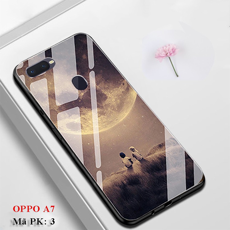 Ốp kính Oppo A7 - Ốp lưng điện thoại Độc - Lạ