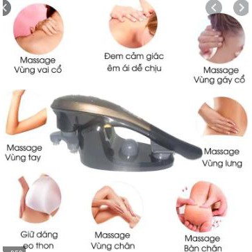 Máy massage cầm tay sạc điện Buheung MK312