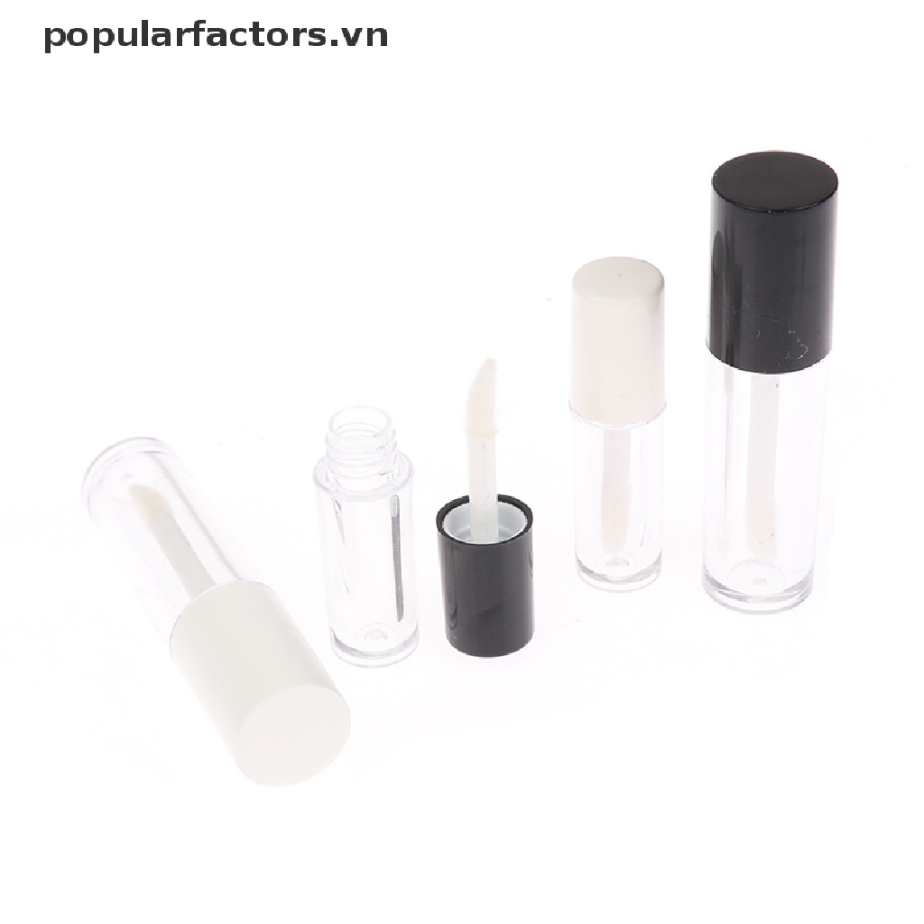 [Phổ Biến] Ống Nhựa Rỗng Đựng Son Bóng Có Thể Đổ Đầy Mẫu Thử [VN]