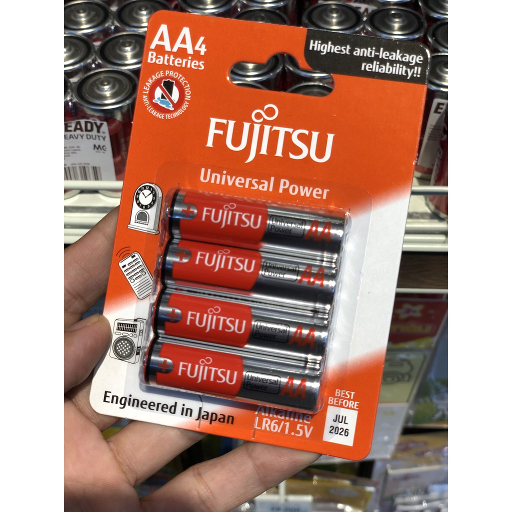 Pin AA (2A) Fujitsu Universal Power chất lượng cao