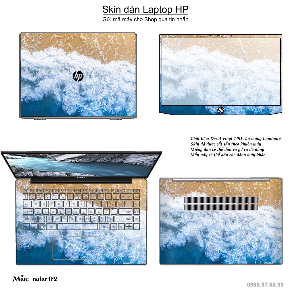 Skin dán Laptop HP in hình thiên nhiên _nhiều mẫu 6 (inbox mã máy cho Shop)