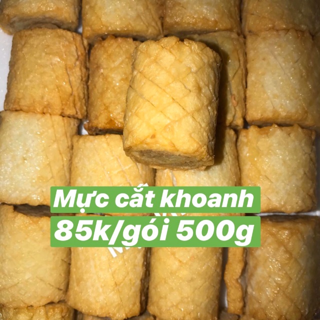MỰC CUỘN CẮT KHOANH GÓI 500g - HÃNG OCEAN RIA | BigBuy360 - bigbuy360.vn