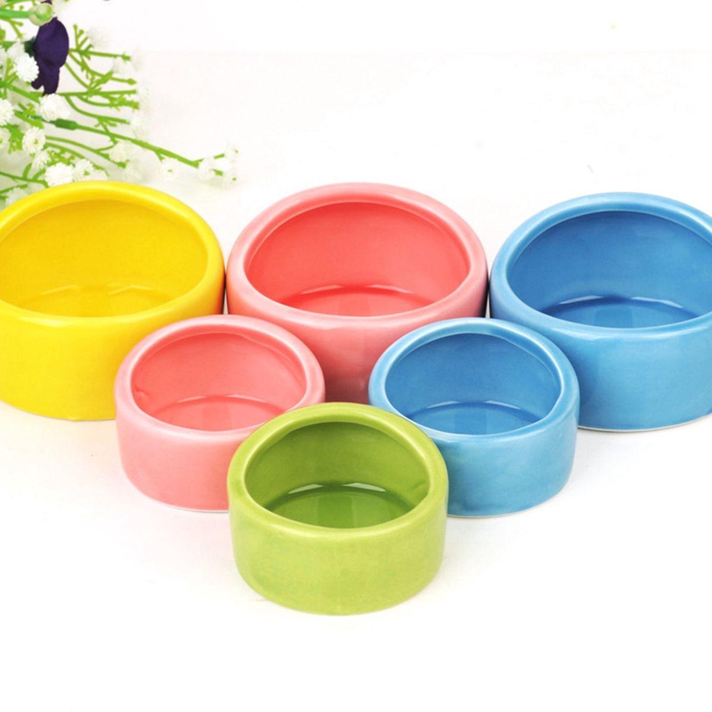 Dụng Cụ Cho Chuột Hamster Ăn Uống Chống Văng Nước Tiện Dụng
