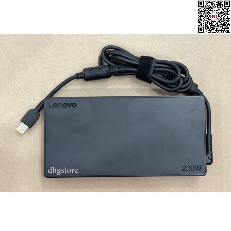 Sạc laptop Lenovo 20V-11.5A 230W Chân Sạc Vuông Kim