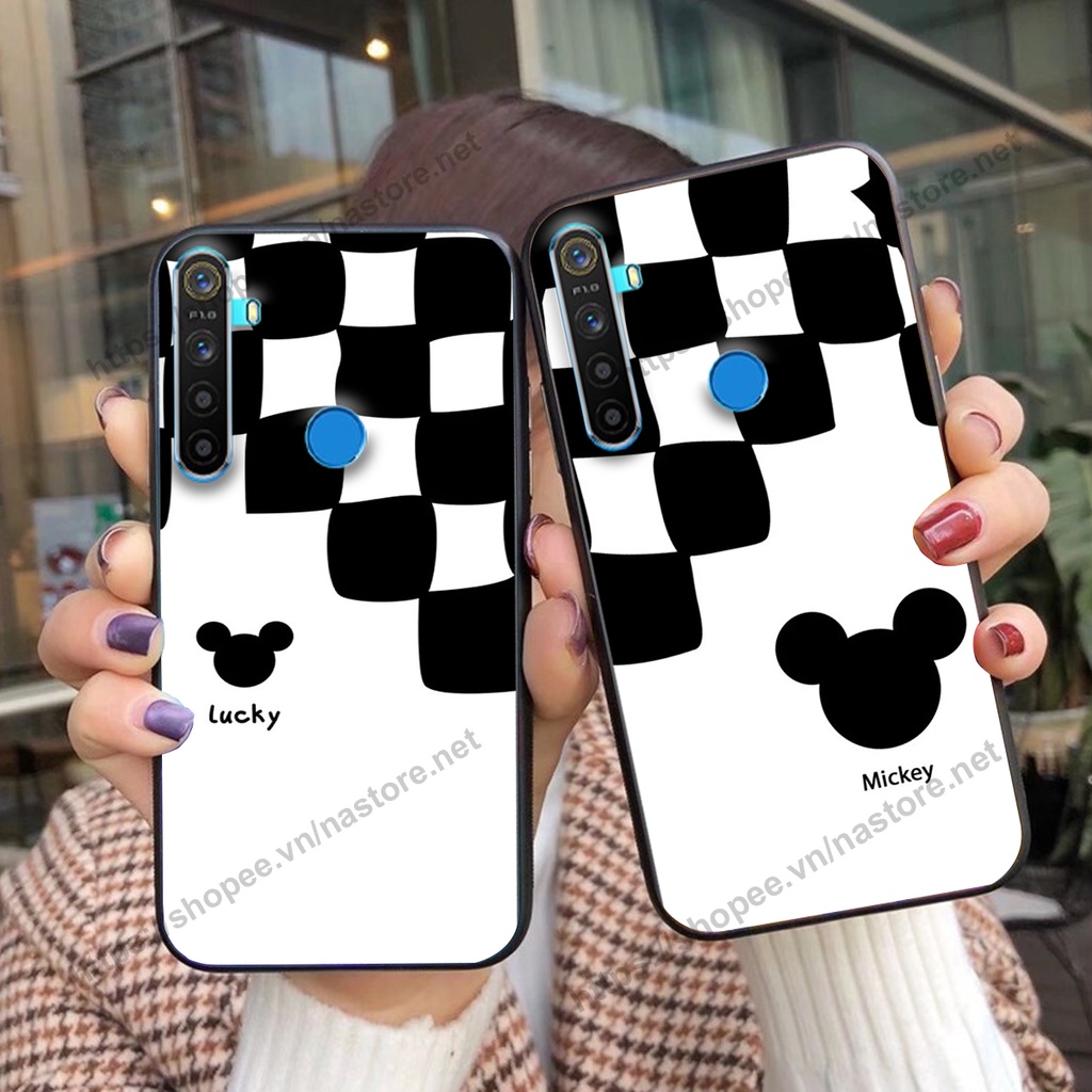 Ốp lưng Realme 5 / REALME 5I / Realme Q / REALME 5 Pro / REALME C3 họa tiết beabrick kaws cute