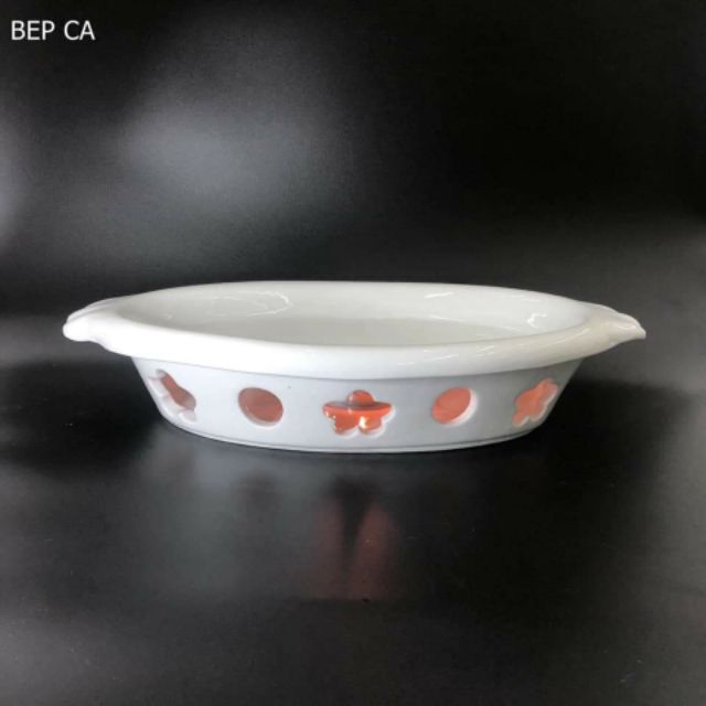 Bếp cồn hâm nóng đồ ăn bằng sứ Bát tràng