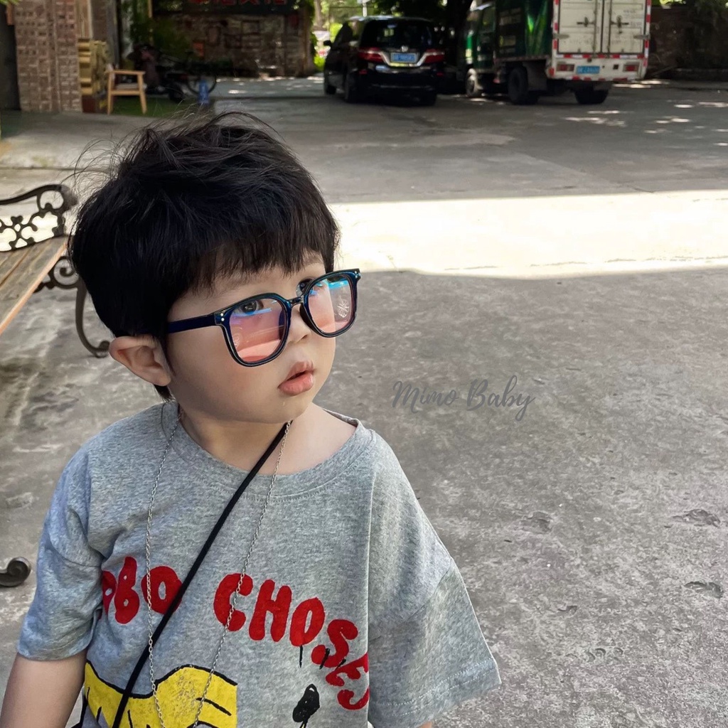 Kính mắt má hồng, kính thời trang cực dễ thương cho bé K10 Mimo Baby