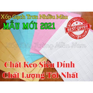 KHO SỈ Xốp Dán Tường Giả Gạch Trơn Miền Nam