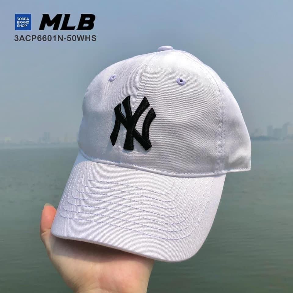 (CHÍNH HÃNG) Mũ MLB basic biglogo full màu form mềm cao cấp thời trang unisex nam nữ đủ màu