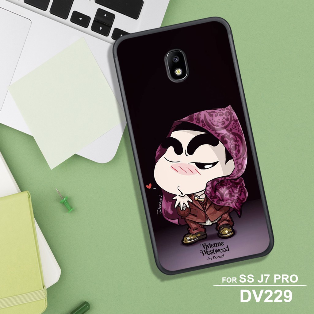 ỐP LƯNG SAMSUNG J7 PRO - SAMSUNG J7 PLUS IN HÌNH NGẦU