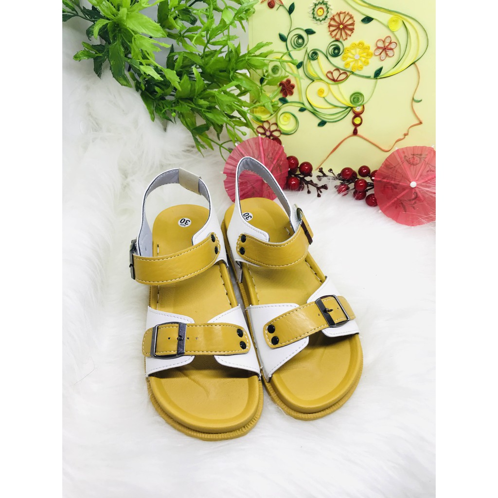 Sandal bé gái kiểu dáng giản dị siêu bền siệu êm