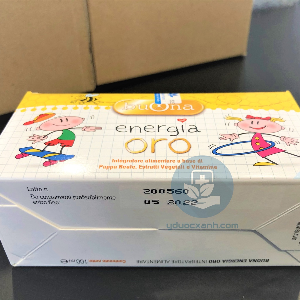 Mua  BUONA ENERGIA ORO, 10 lọ, Siro ăn ngon cho bé, trẻ em - Y Dược Xanh