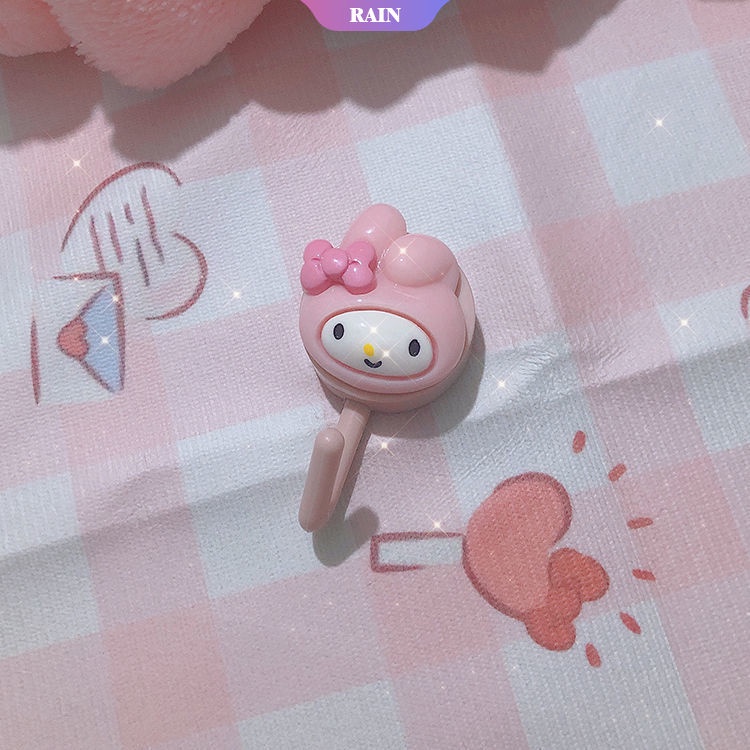1 Móc Treo Chìa Khóa/ Khăn Giấy Gắn Tường Hình Sanrio My Melody Kuromi Hello Kitty Tiện Dụng