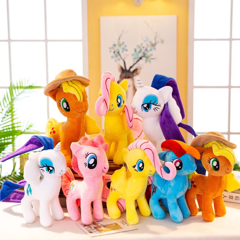 Gấu bông ngựa Pony kích thước 35-40cm NEOCI