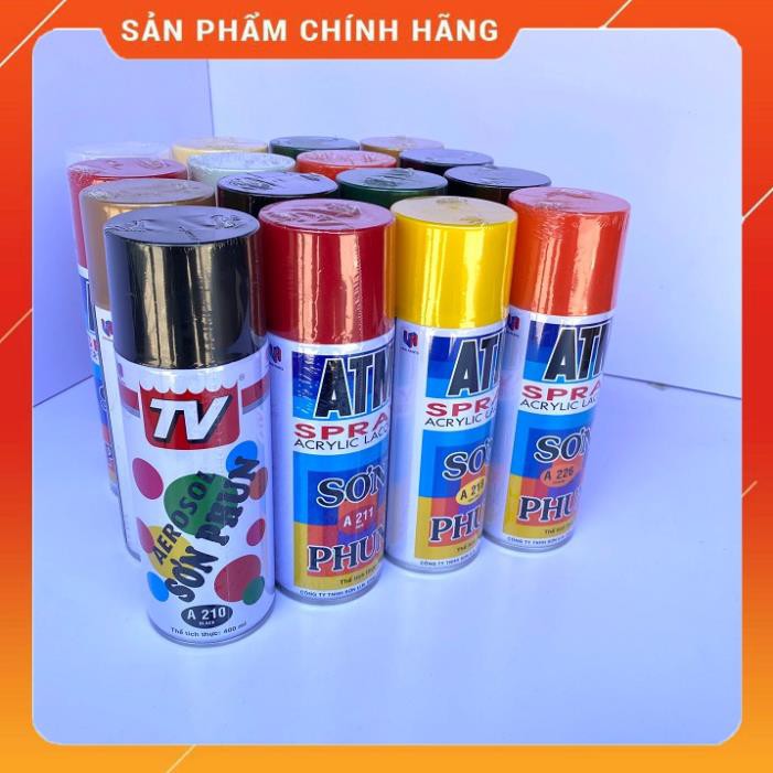 [CHÍNH HÃNG] Sơn xịt ATM cao cấp đủ màu