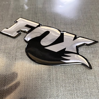 Logo Dán Xe Mô Tô Hình dán tem FOX epoxy cho đề can xe máy